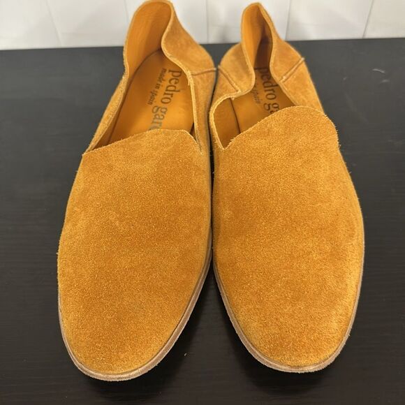 Pedro Garcia Mr. Yoshi suede loafers shoes size men’s 10 womans 11 - Picture 6 of 6